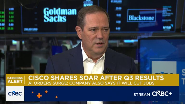 Cisco CEO Chuck Robbins: There's a networking supercycle that we're entering right now