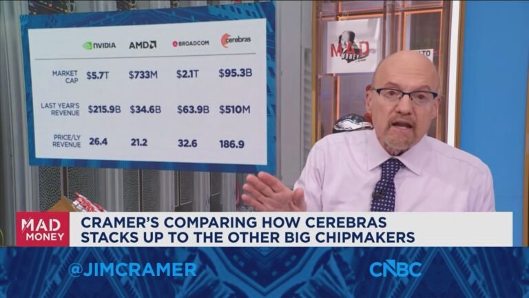 Cerebras has a perfectly-timed IPO, says Jim Cramer
