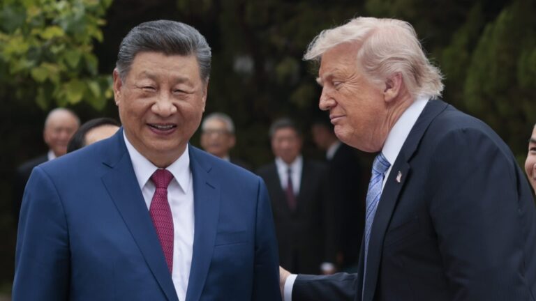 Taiwan was front and center during Trump's China trip — but absent from Xi’s meeting with Putin