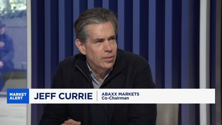 Oil deficit to become shortage in weeks, says Abaxx Market's Jeff Currie