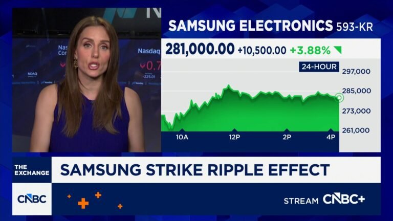 Samsung strike looms, causes ripple effect through memory stocks