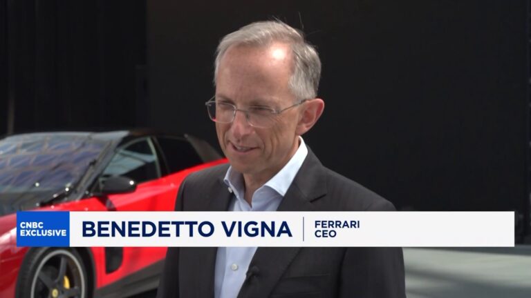 First Ferrari EV opens ‘new chapter,’ CEO says
