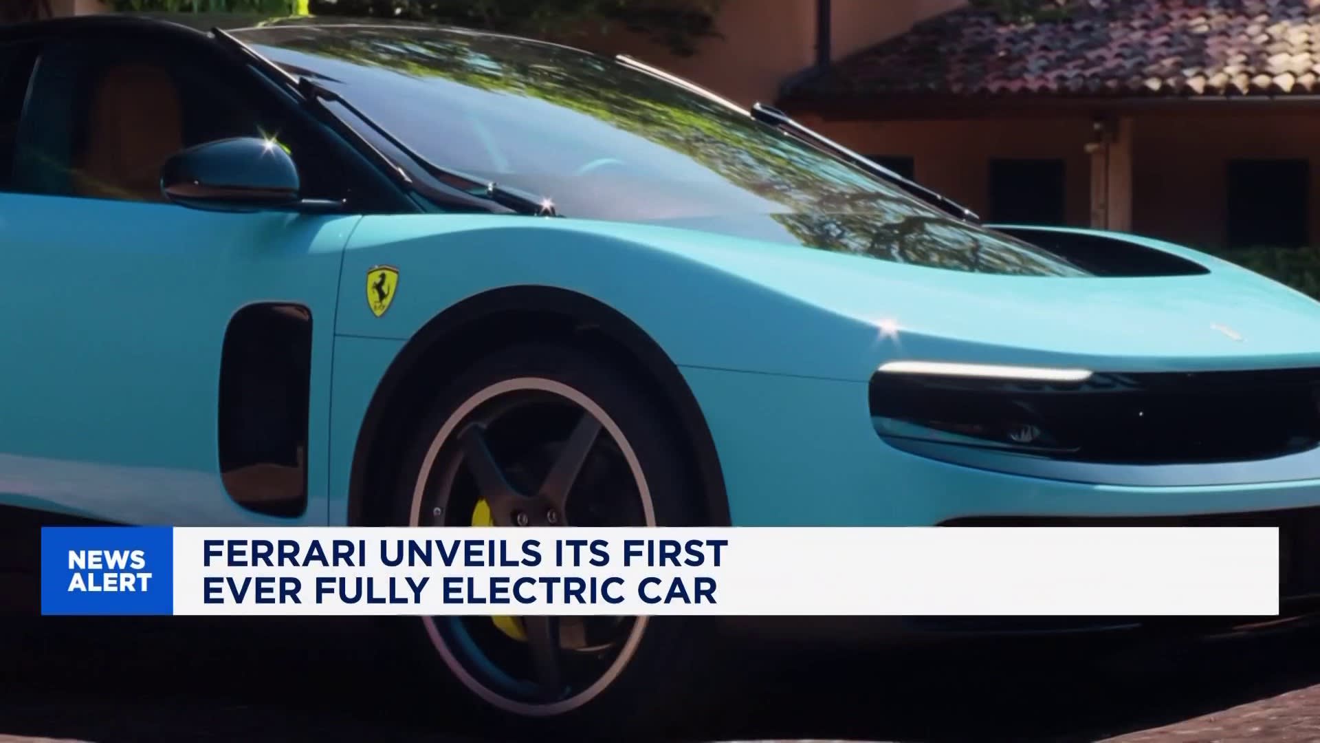 Ferrari shares plunge after launch of first EV