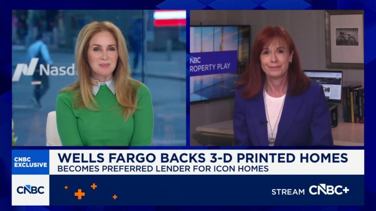 Wells Fargo to offer mortgage incentives on 3D printed homes with Icon