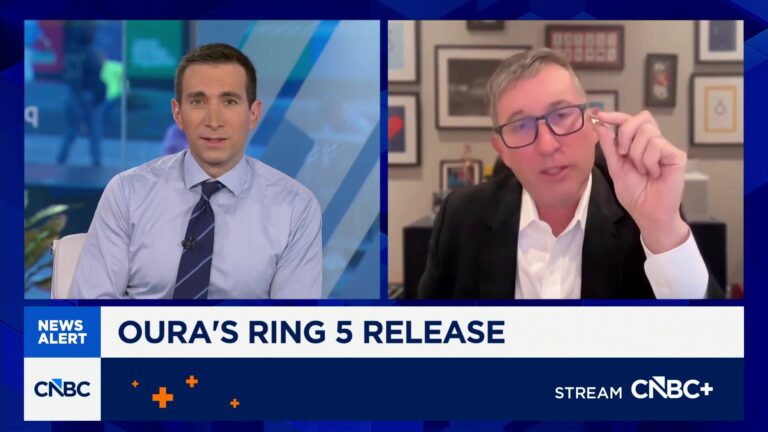 Oura CEO Tom Hale on launch of Oura Ring 5: The world's smallest smart ring