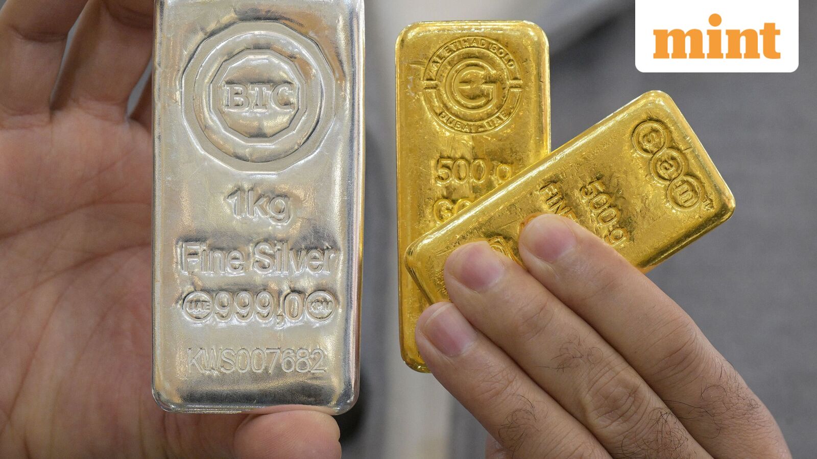 Gold, silver rates today: Comex gold gains $44/oz; silver up $3.5/oz on fresh Iran peace hopes