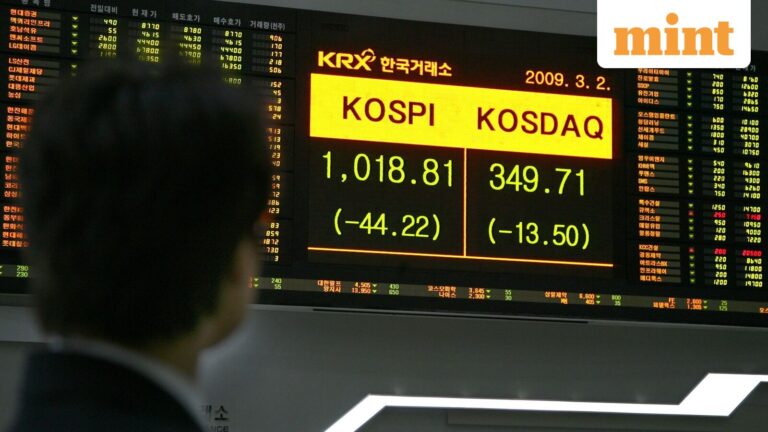 Asian markets today: South Korea's Kospi hit record high amid US-Iran peace talks | Stock Market News