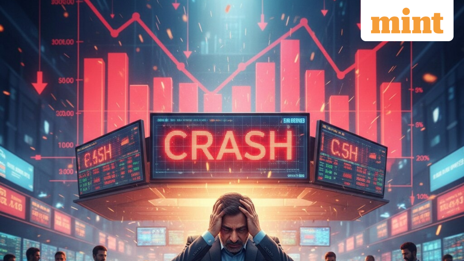 Sensex crashes over 1,000 points, investors lose  ₹9 lakh crore: Key factors behind the stock market crash explained