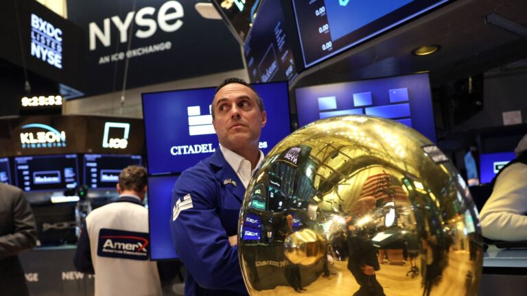 Wall Street slips as yields jump on inflation fears