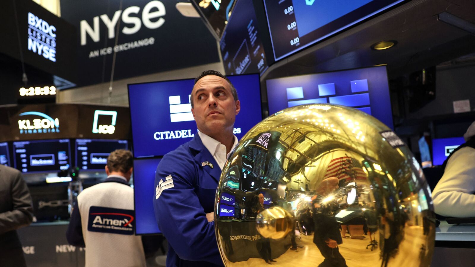 Wall Street slips as yields jump on inflation fears