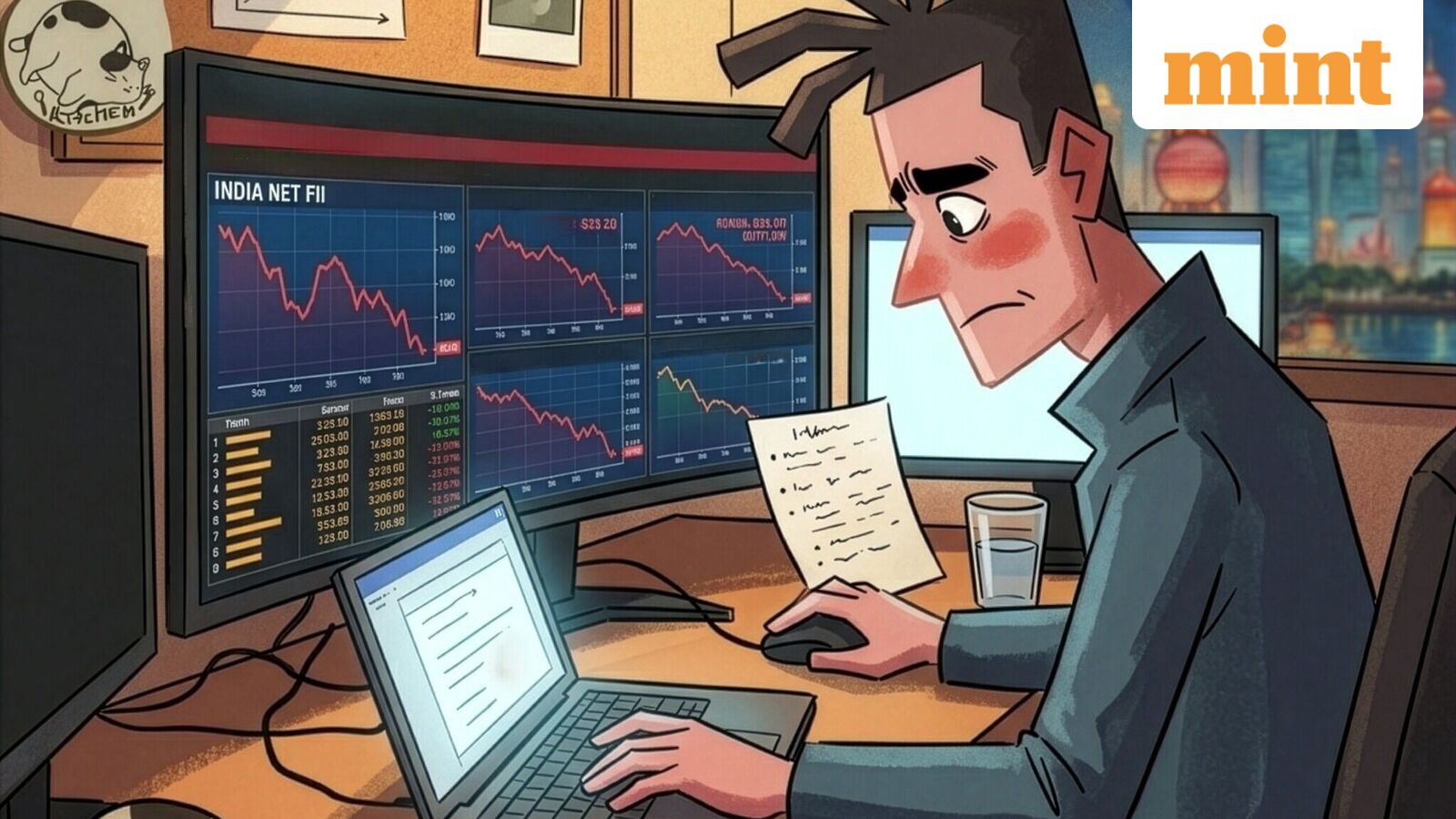 Markets with Bertie: Why are the foreigners flitting off ?