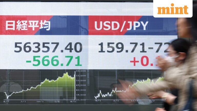 Asian markets today: Japan's Nikkei surges over 4% to hit 62,000 for first time on US-Iran peace deal hopes