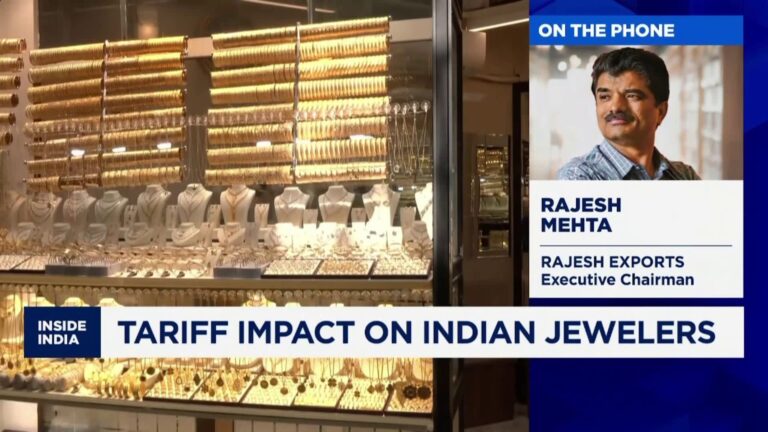 Tariffs will have a chilling effect on exporters, shifting manufacturing takes time: India jeweler