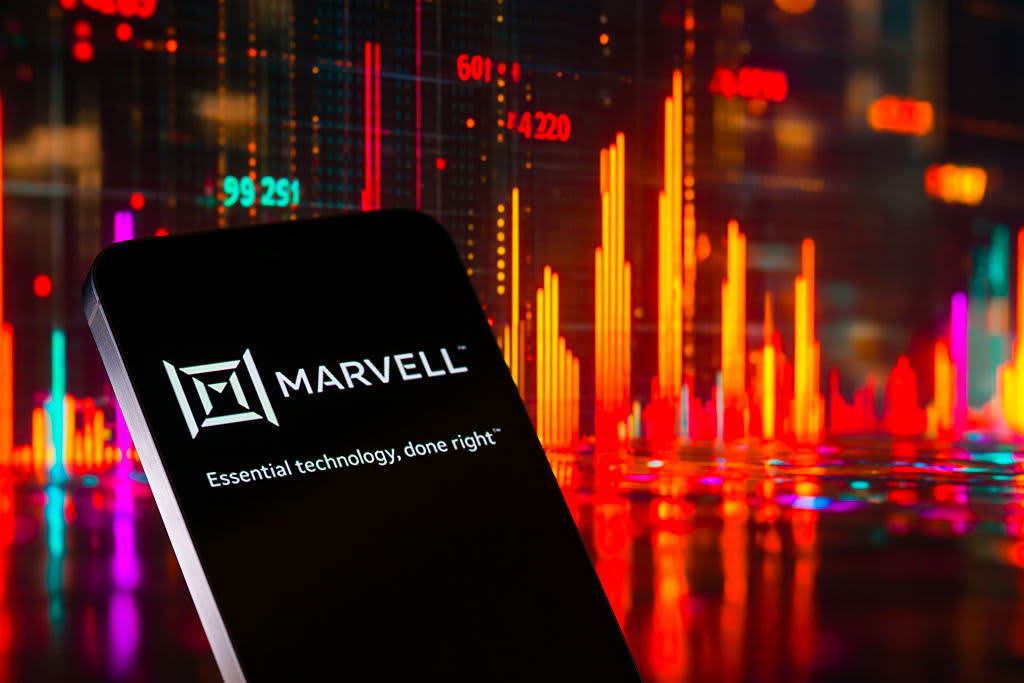 Marvell Technology jumps almost 9% in premarket after news it will join the S&P 500 index