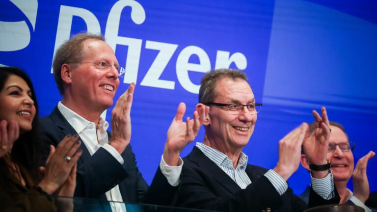 Pfizer CFO Dave Denton to step down in August