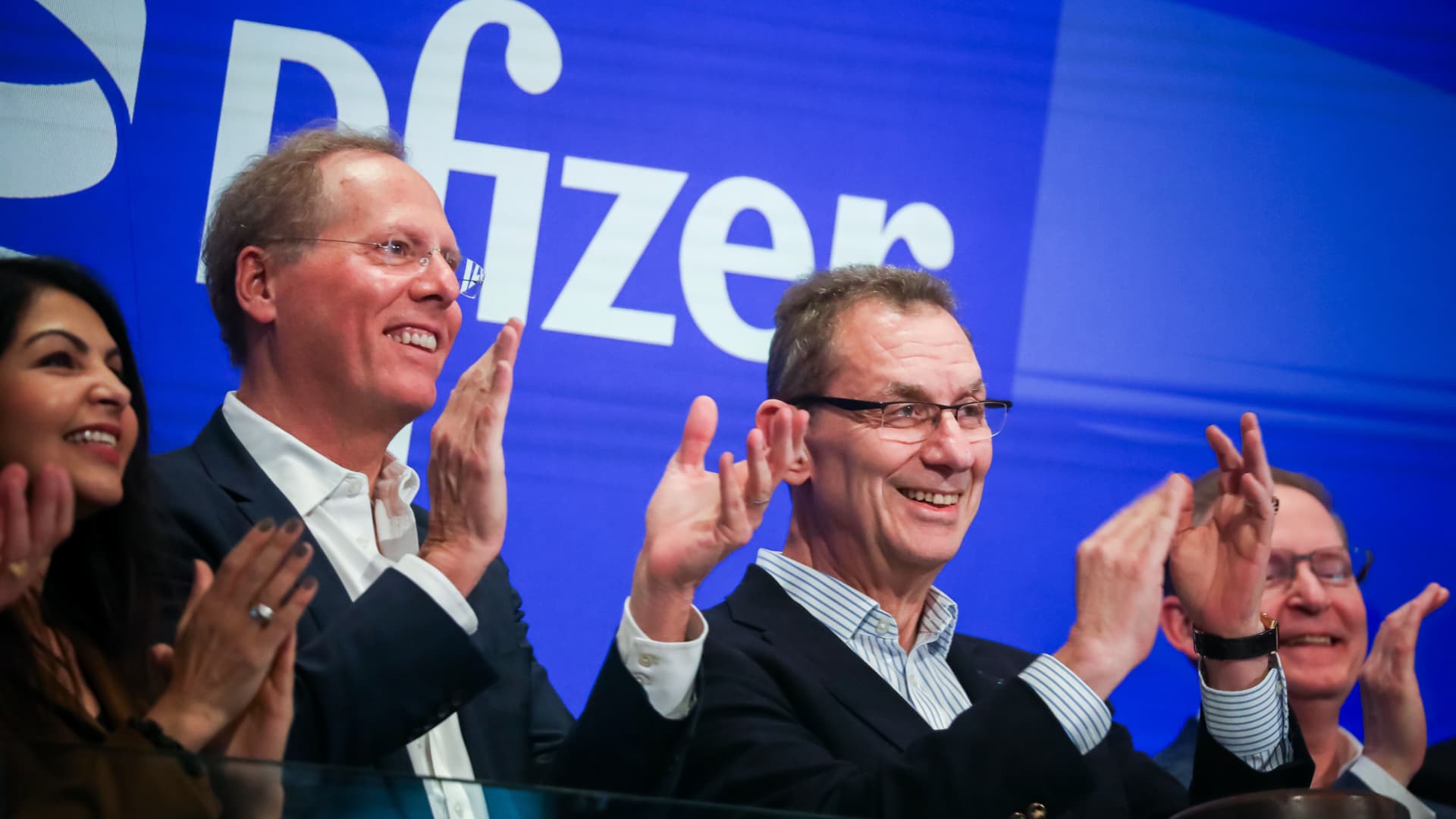 Pfizer CFO Dave Denton to step down in August
