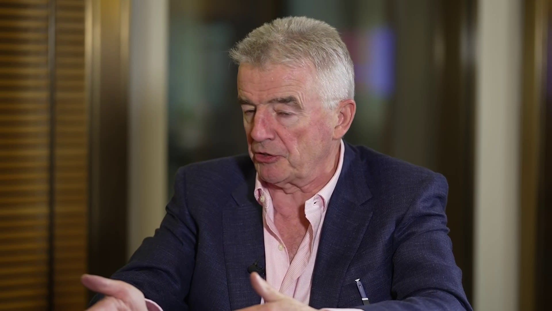 Ryanair CEO warns of European airline failures if jet fuel price stays high