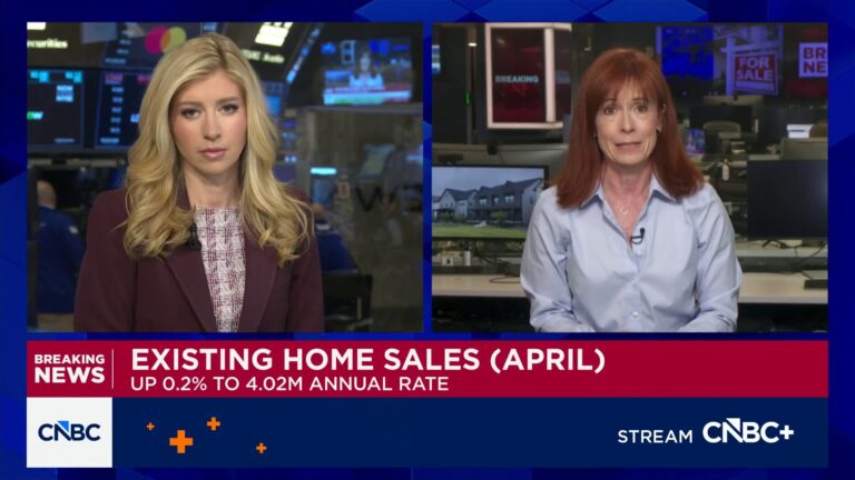 April home sales disappoint as higher mortgage rates weigh on buyers