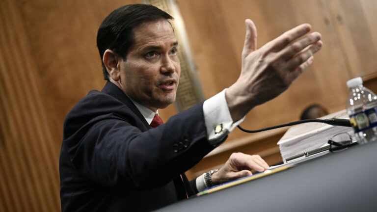 Iran has mined 'large segments' of Hormuz Strait, Secretary of State Rubio says