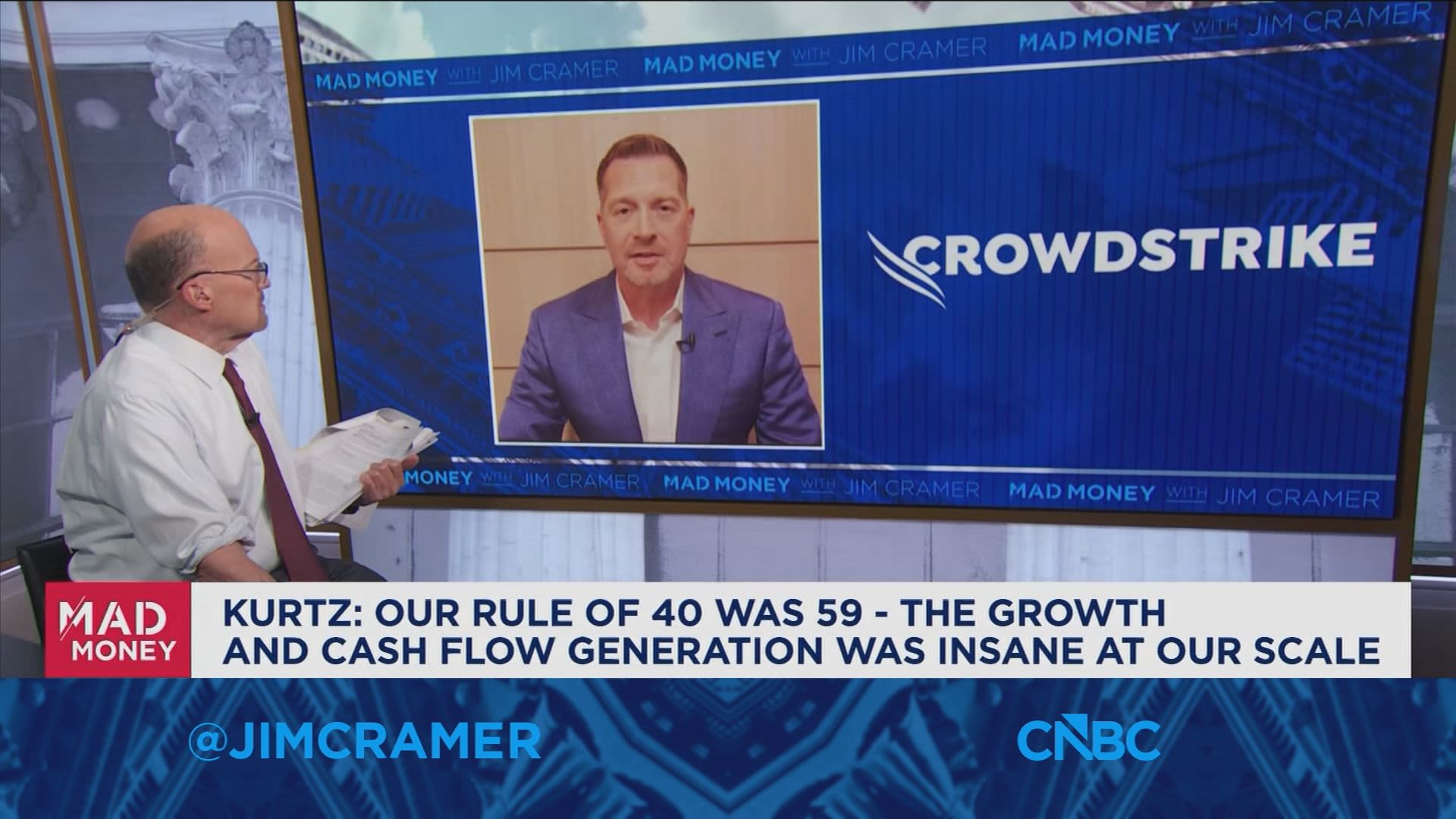 CrowdStrike CEO: We're taking care of our customers in an era where AI is pervasive and people need security