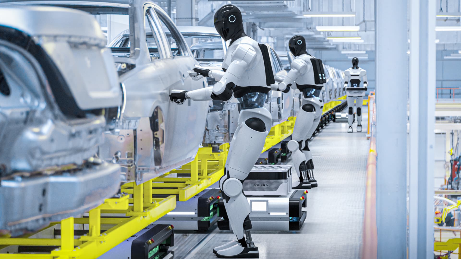 Humaniod robotics company raises up to $1.4 billion from Nvidia, Amazon and others