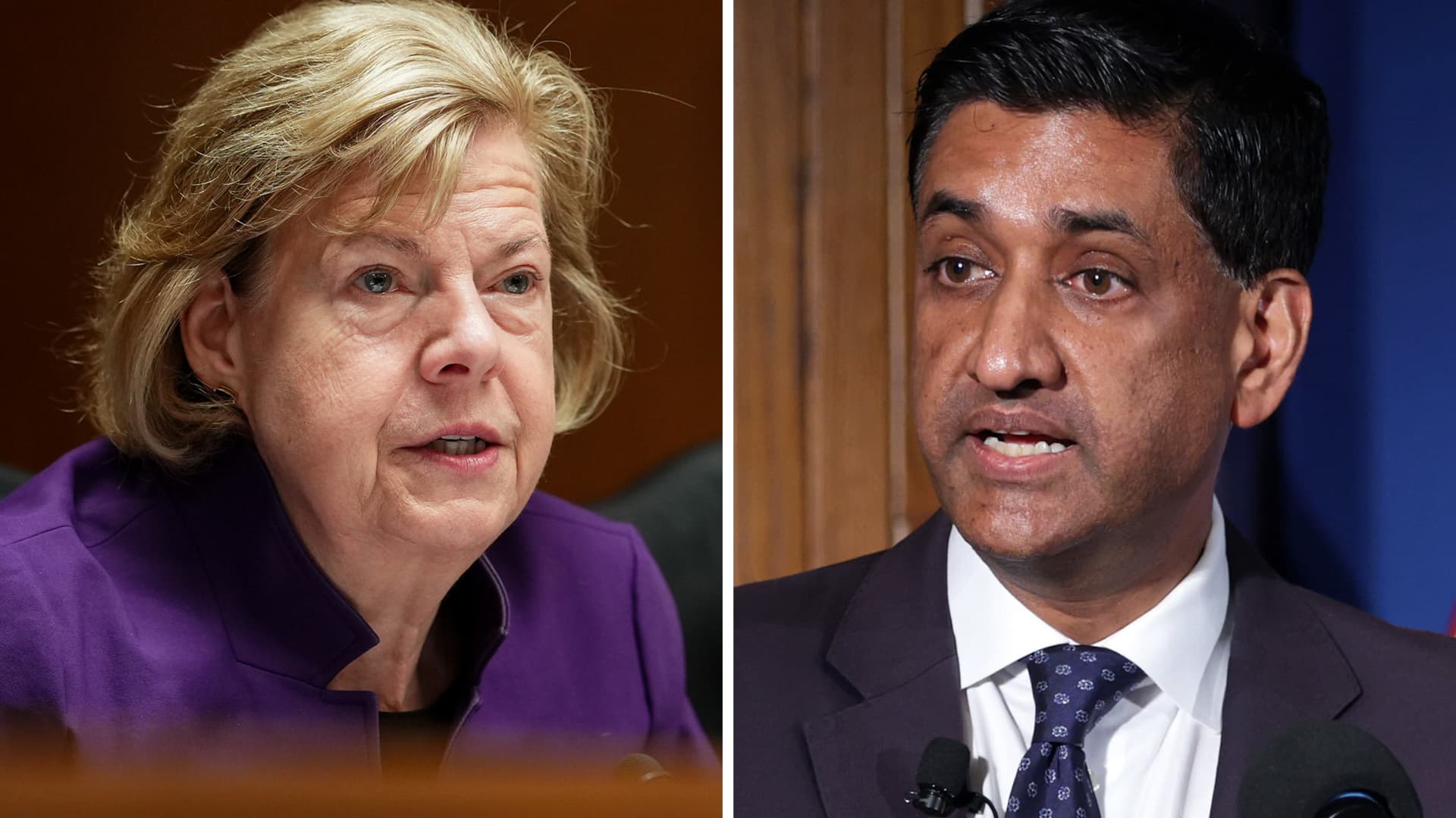 Baldwin, Khanna propose new direct foreign investment review board to probe Trump's deals