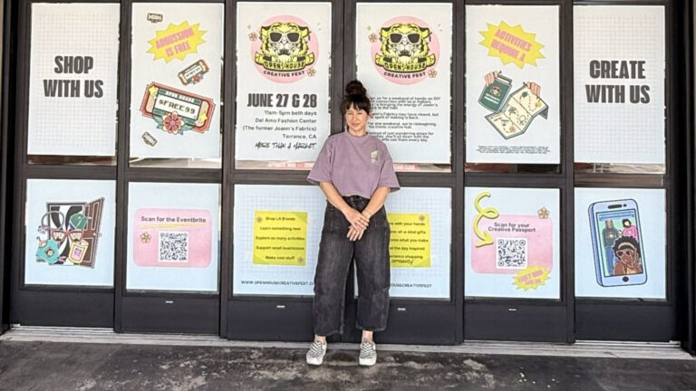 She saved $24,000 to launch a craft festival in an old Joann store: 'This is my dream come true'