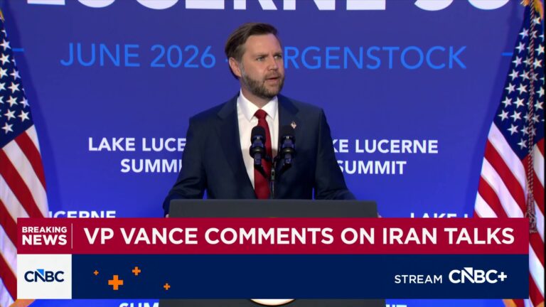 VP JD Vance: U.S. Iran talks continue despite a little bit of 'threatening' and 'whining'