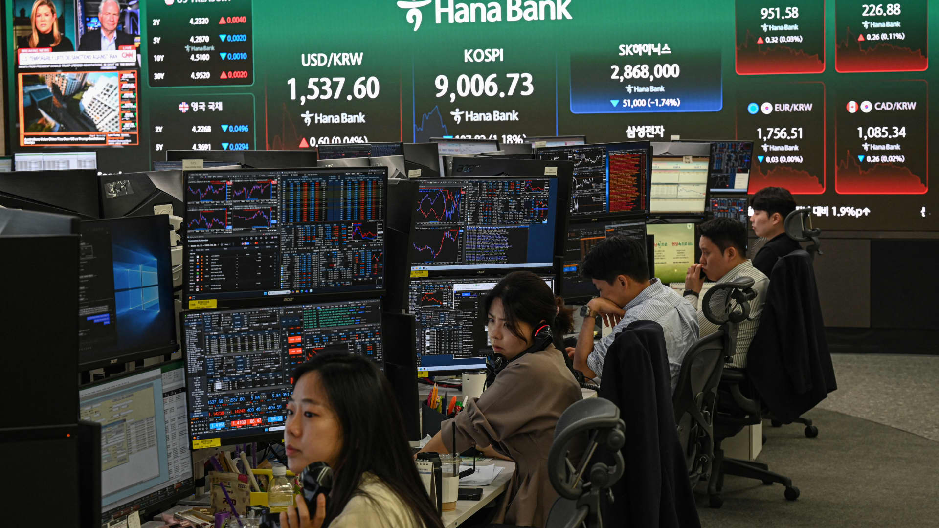 South Korea's stock market just had one of its worst days ever. Why Morgan Stanley says it's not breaking down