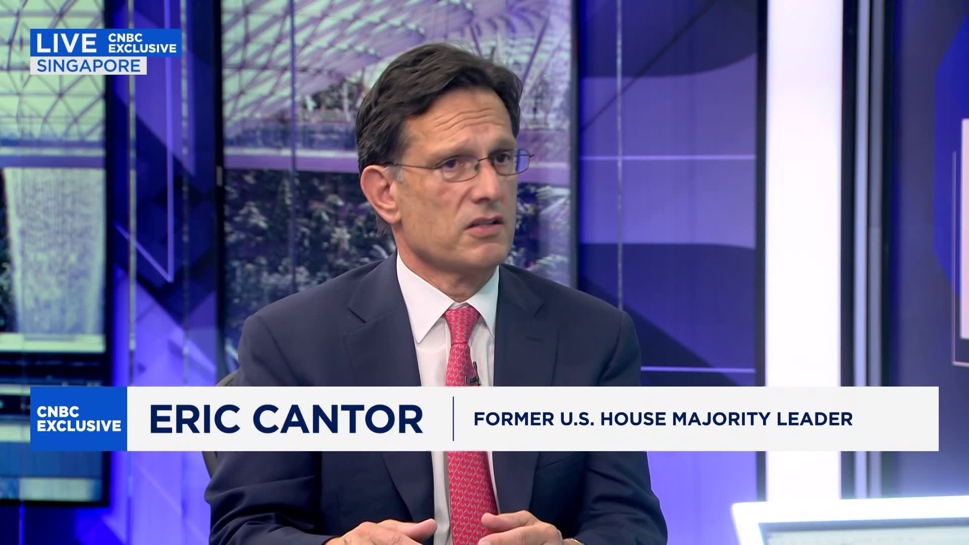Trade is at the core of the relationship between Washington and Beijing: Eric Cantor