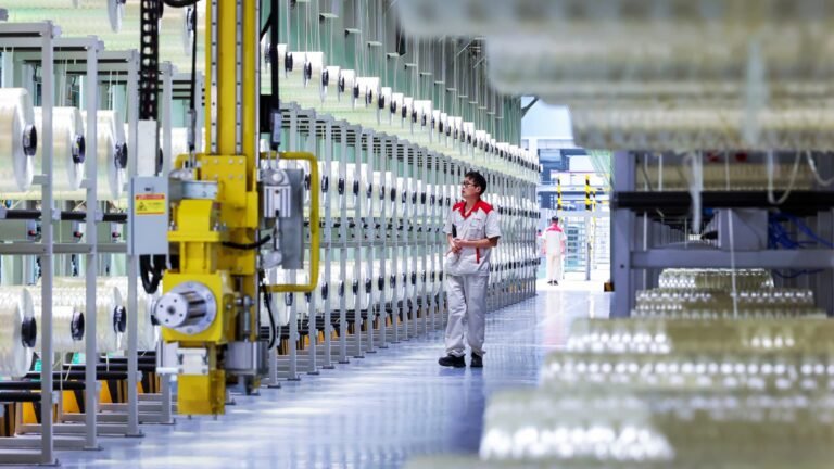 China factory activity grows faster than expected in June on tech export demand