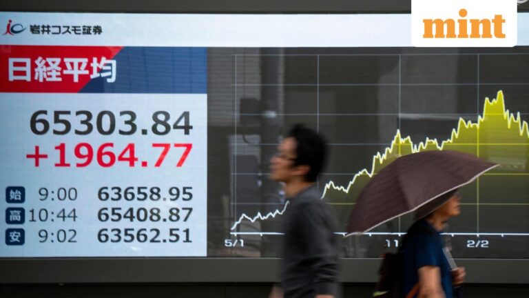 Asian markets today: Kospi tanks 6%, Nikkei falls as AI-led rally cools, US-Iran war worries linger