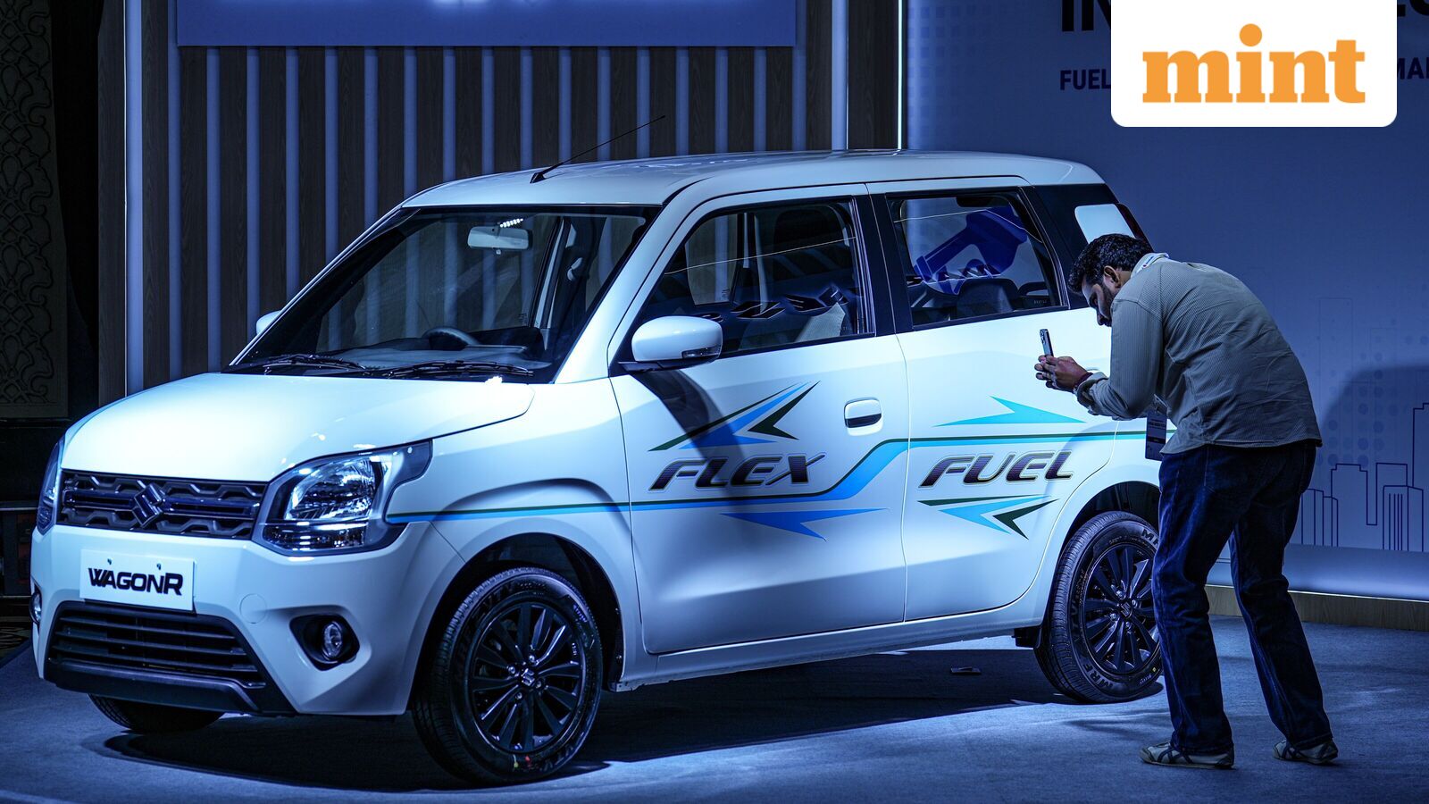 Maruti Suzuki share price gains after it unveils Wagon R as India’s first flex-fuel vehicle