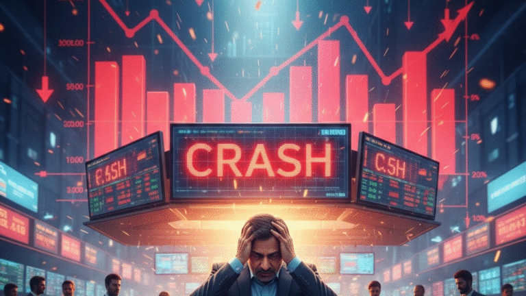Sensex crashes almost 900 points, investors lose  ₹6 lakh crore in a day: What drove the stock market down?