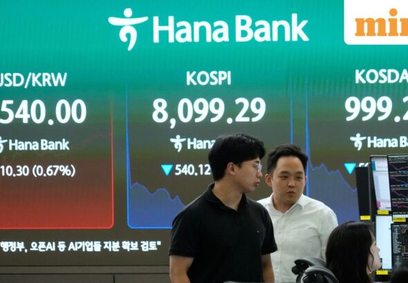 Asian markets today: Kospi, Nikkei slip up to 1% ahead of US Fed meeting