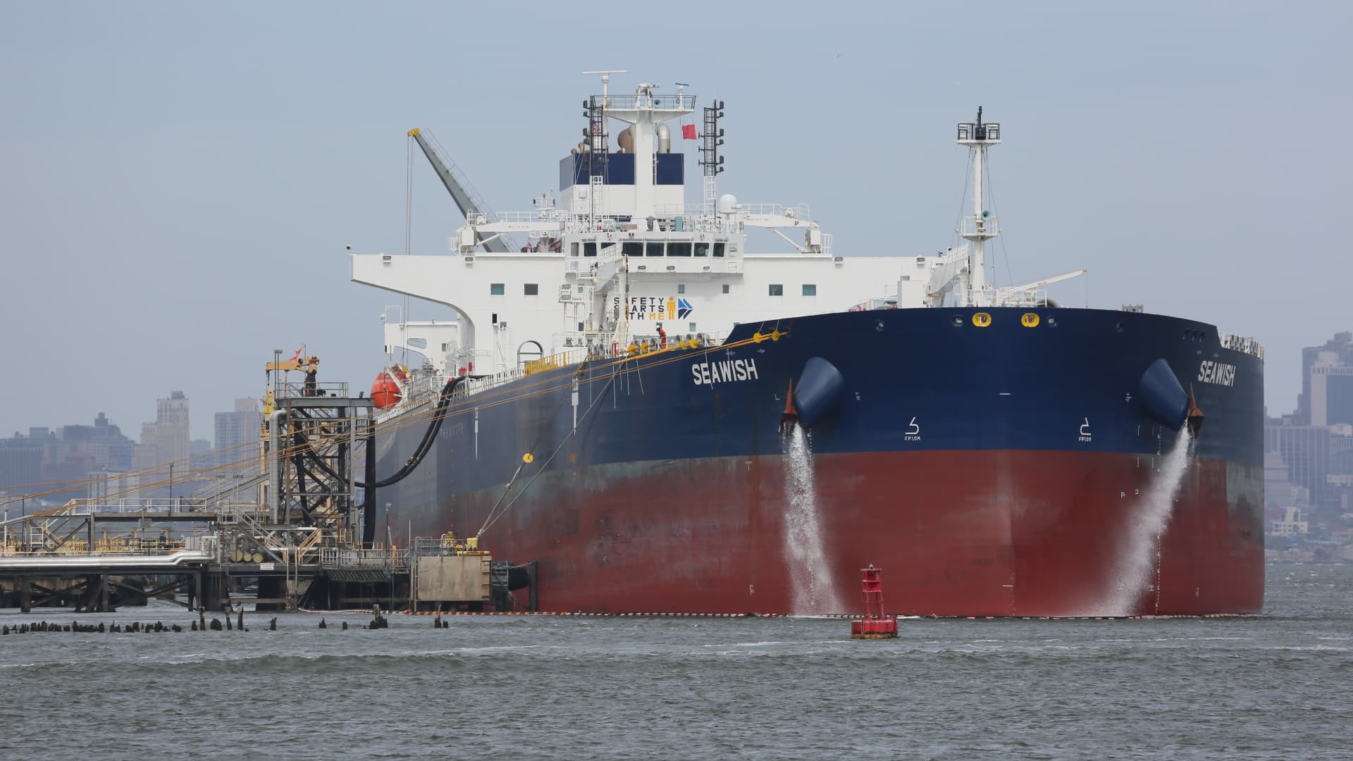 Oil slips after OPEC+ agrees to raise output targets