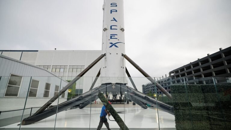 A discarded SpaceX rocket is on a high-speed collision course with the moon