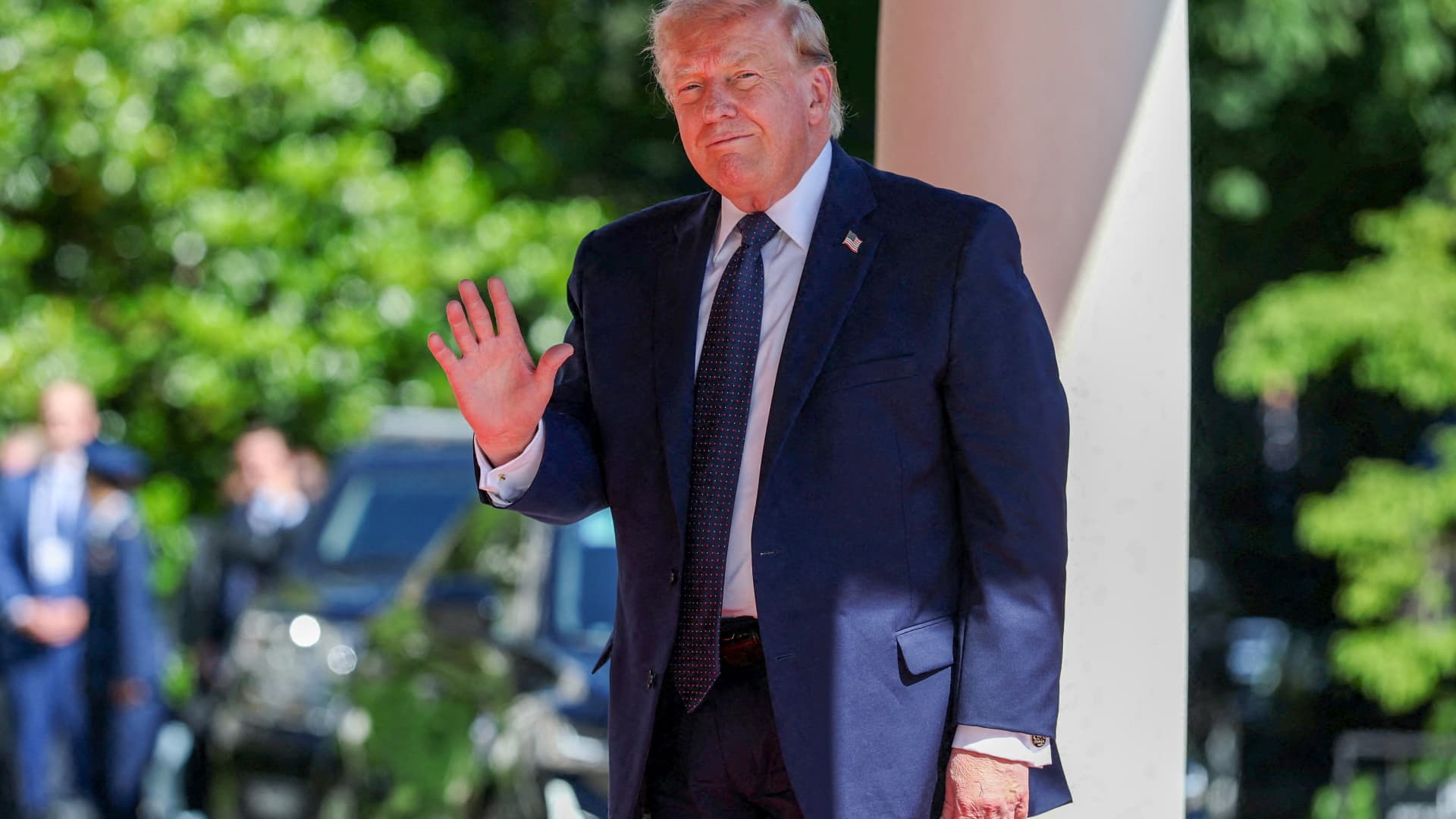 President Donald Trump to sit down for exclusive interview with CNBC: Live updates