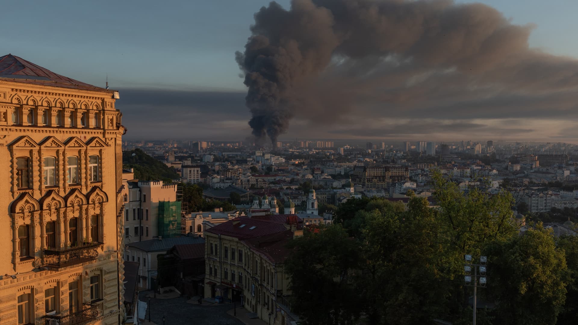 Russia launches massive strike on Ukraine as Poland scrambles jets, Finland restricts airspace