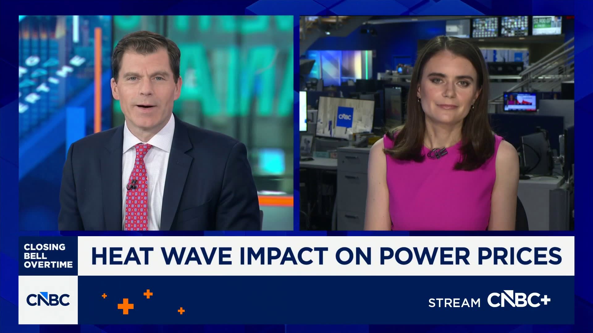 Heat wave impact on energy prices