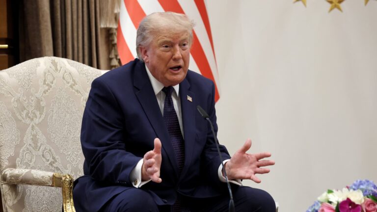Trump renews Greenland threats at NATO summit, says U.S. could remove troops from Europe