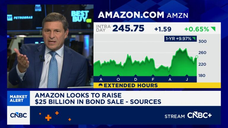 Amazon plans to raise $25 billion in bond sale, sources say