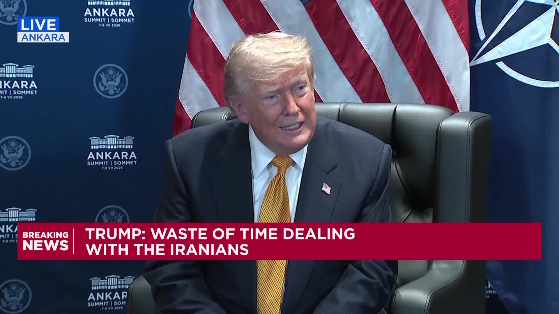 Trump on Iran ceasefire MOU: I think it's over