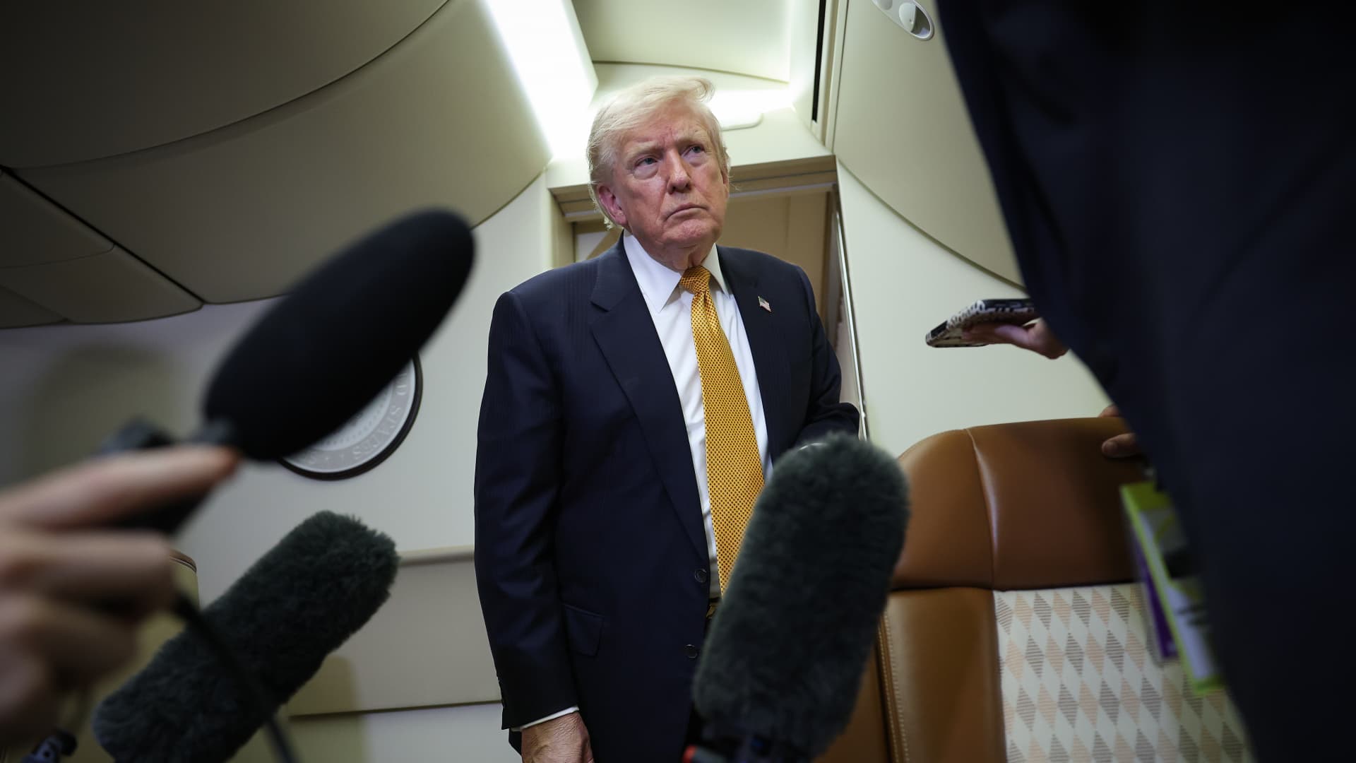 Trump says Iran called to make a deal after U.S. strikes; adds it's unclear if war is back on