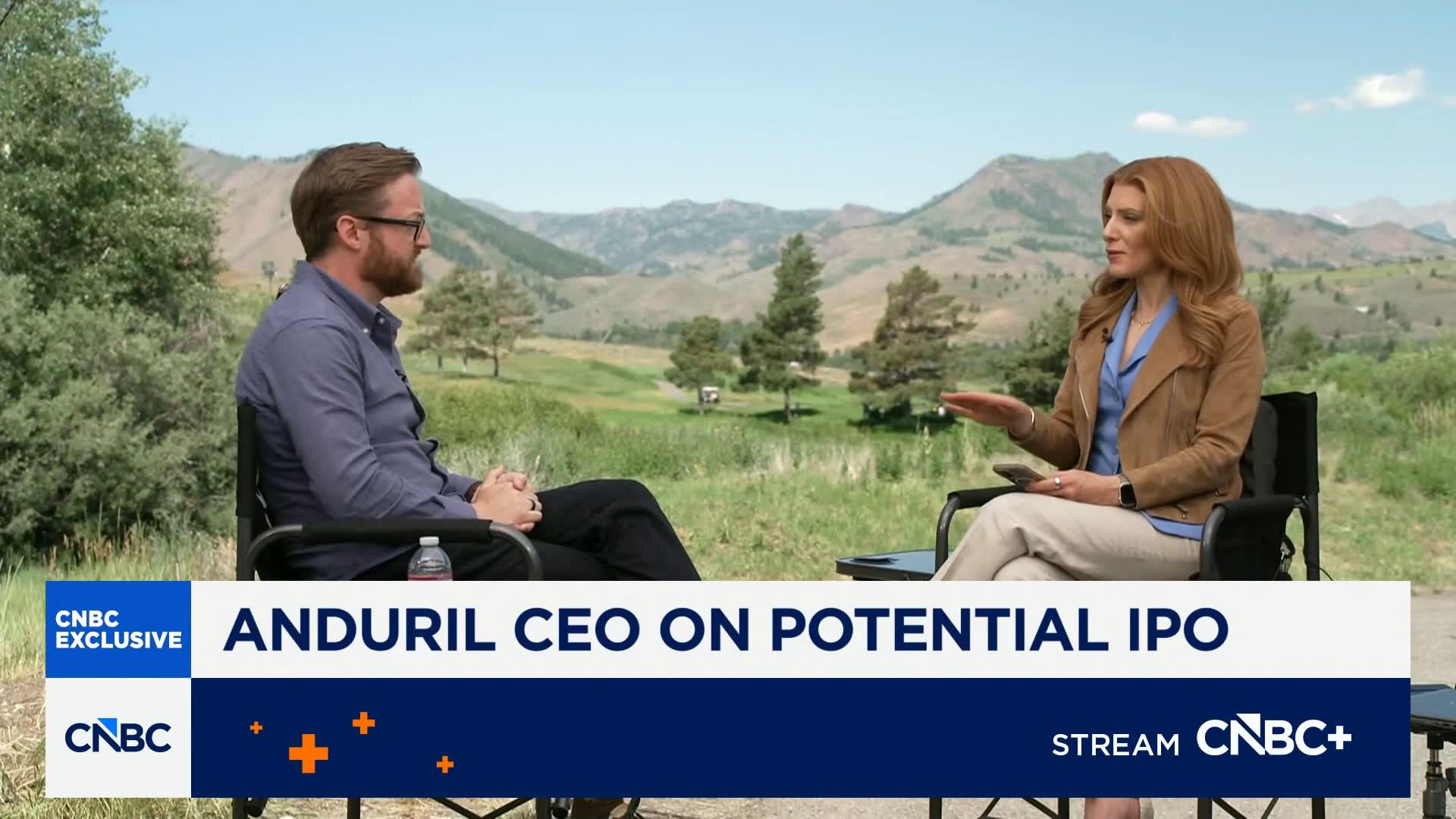Anduril CEO: Not in any rush to go public and can stay private as long as we need to