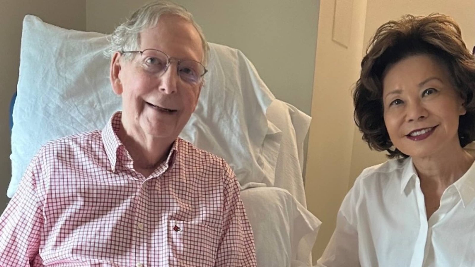 McConnell provides health update after long unexplained absence; says he suffered fall