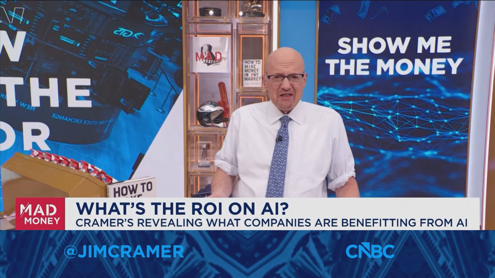 Too few winners are telling an AI success story, says Jim Cramer