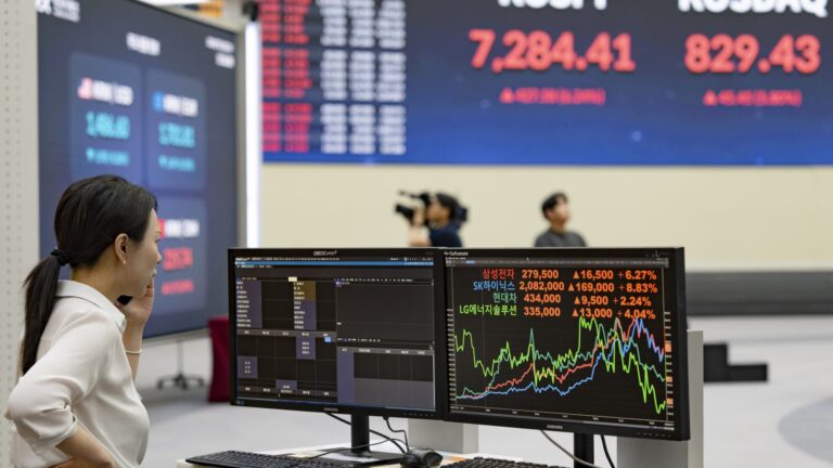 The sell-off in Korean stocks may soon subside. That could be good news for U.S. markets