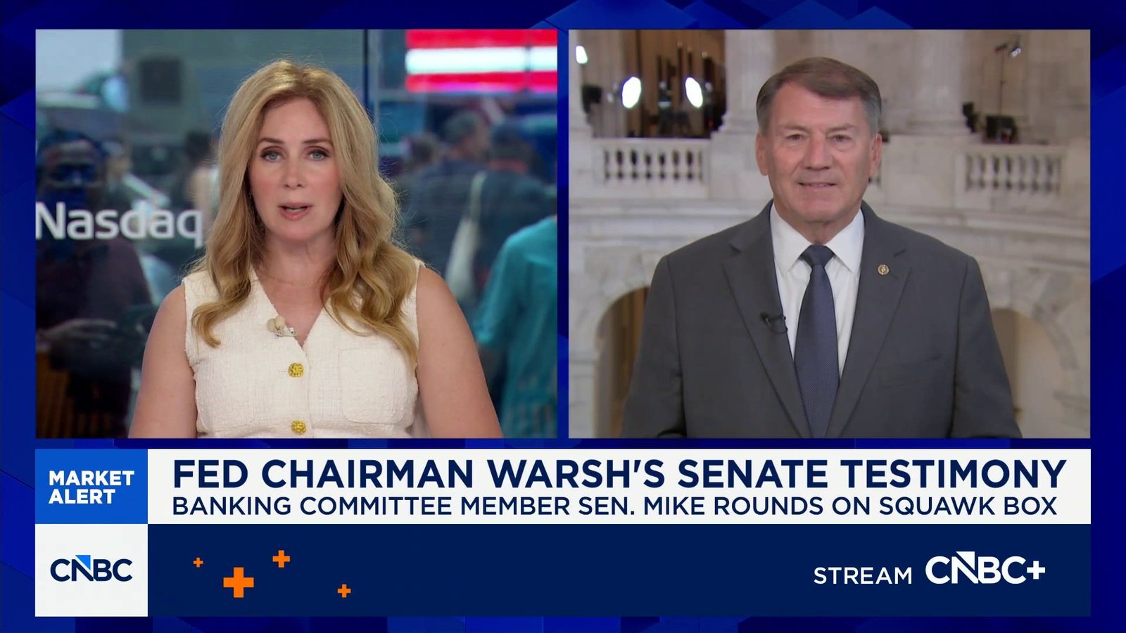 Sen. Mike Rounds on Fed Chairman Warsh's testimony: I like the tone that he's setting