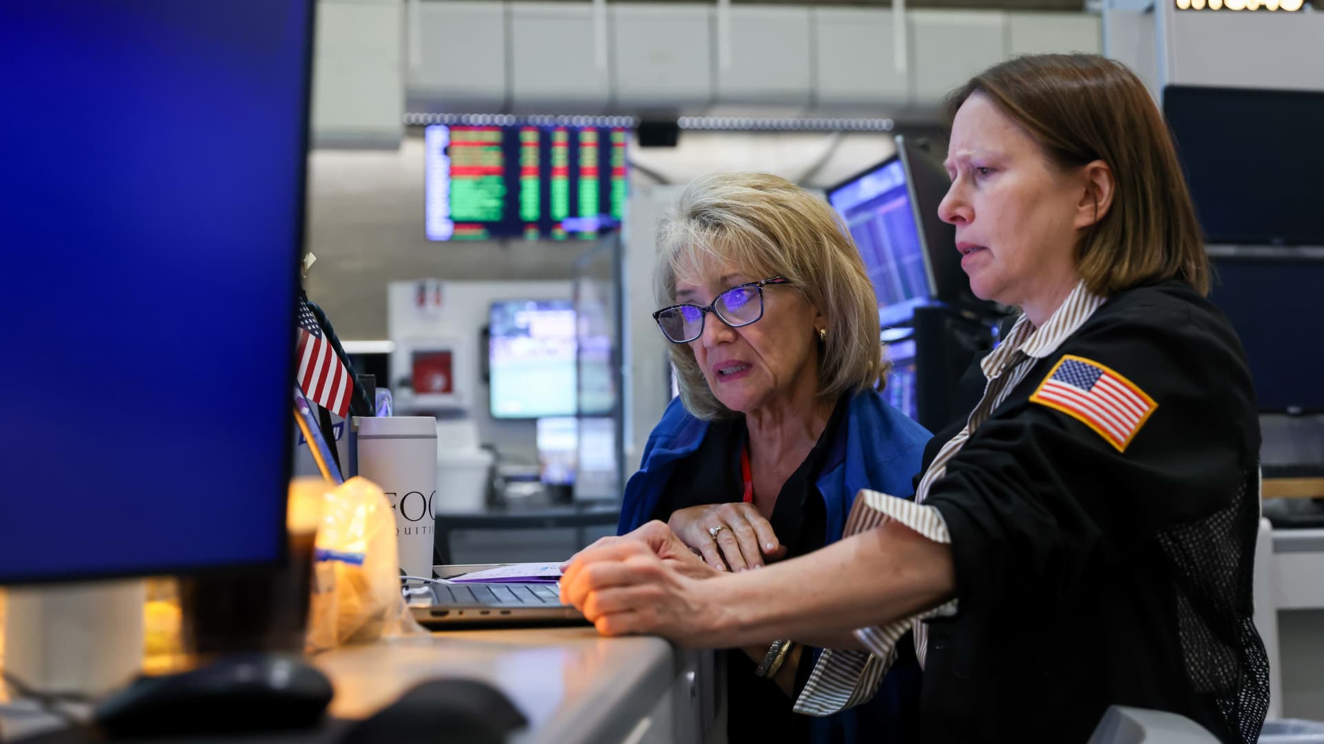 Dow futures are little changed after index posts back-to-back winning sessions: Live updates